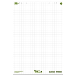 Ursus Green Flip Chart 68x99cm 20 Blatt 80g/qm kariert