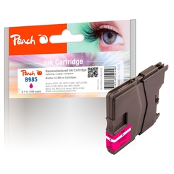 Peach Tintenpatrone magenta kompatibel zu Brother LC-985m