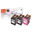 Peach Spar Pack Plus Druckköpfe kompatibel zu HP C2P10AE*2, C2P11AE