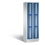 CP CLASSIC Fächerschrank, Fachhöhe 510 mm, mit Sockel, 6 Fächer, Breite 610 mm Tür enzianblau