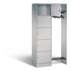 C+P Offene Garderobe Serie 8070, H1950xB960xT480mm