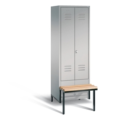 C+P Garderobenschrank Classic, H1850xB610xT500mm