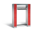 C+P Offene Garderobe Serie 8070, H1950xB1430xT480mm