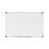 BI-OFFICE MA3807170 - Magnetisches Whiteboard Maya mit Aluminiumrahmen, lackierter Stahl, 120x120 cm, Weiß