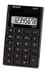 GENIE® Taschenrechner 105 ECO/11761 ca. 10,3 x 6,2 x 0,8 cm 1 8-stellig