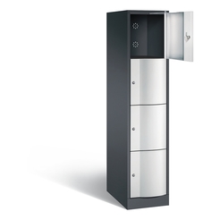 C+P XL-Schließfachschrank Resisto, H1950xB396xT640mm