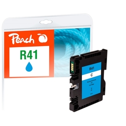 Peach Tintenpatrone cyan kompatibel zu Ricoh GC41C