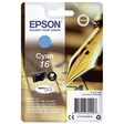 EPSON® Tintenpatrone T16224012 / 16, cyan/C13T16224012 3 ml