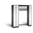 C+P Offene Garderobe Serie 8070, H1950xB2100xT480mm