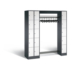 C+P Offene Garderobe Serie 8070, H1950xB2100xT480mm