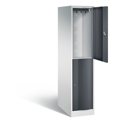 C+P Spind doppelstöckig XXL Resisto, H1950xB396xT740mm