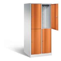 C+P Spind doppelstöckig XXL Resisto, H1950xB772xT740mm