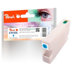 Peach XL-Tintenpatrone cyan kompatibel zu Epson T7012