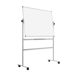 Bi-silque Whiteboard REVOLVER/QR0504 180x120cm Emaille mobil drehbar weiß