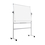 Bi-silque Whiteboard REVOLVER/QR0504 180x120cm Emaille mobil drehbar weiß