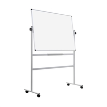 Bi-silque Whiteboard REVOLVER/QR0604 150x100cm Emaille mobil drehbar weiß