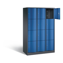 C+P Schließfachschrank Resisto, H1950xB1148xT540mm