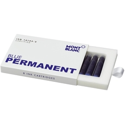 MontBlanc Tintenpatrone - 8 Stück, blue