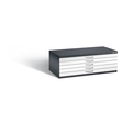 C+P Flachablageschrank Serie 7100_7200, H420xB1100xT765mm