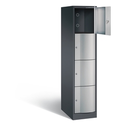 C+P XL-Schließfachschrank Resisto, H1950xB396xT640mm