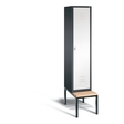 C+P Garderobenschrank Classic, H2090xB420xT815mm