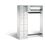 C+P Offene Garderobe Serie 8070, H1950xB1410xT480mm