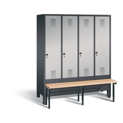 C+P Garderobenschrank Evolo, H1850xB1590xT815mm