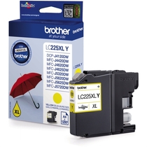 brother® Tintenpatrone LC225XLCY, gelb/LC225XLY gelb