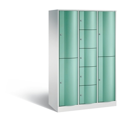 C+P Kombi-Schließfachschrank Resisto, H1950xB1148xT540mm