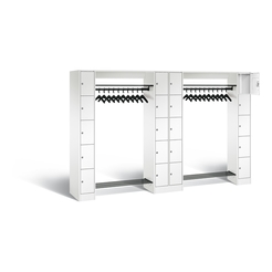 C+P Offene Garderobe Serie 8070, H1950xB2840xT480mm