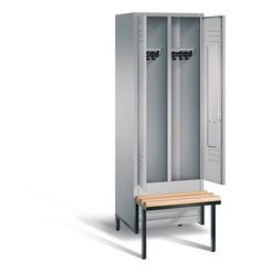 C+P Garderobenschrank Classic, H1850xB610xT500mm