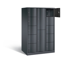 C+P Kombi-Schließfachschrank Resisto, H1950xB1148xT740mm