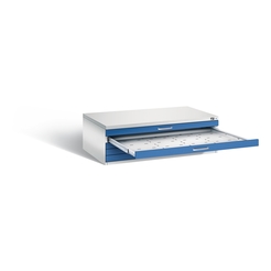 C+P Flachablageschrank Serie 7100_7200, H420xB1350xT960mm