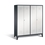 C+P Schwarz-Weiss-Spind Classic, H1850xB1590xT500mm