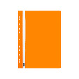 ELBA Schnellhefter A4 mit 11-fach Lochung, aus PP, für ca. 225 DIN A4-Blätter, orange