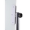 BI-OFFICE GQR0350 - Drehbare Glastafel, magnetisch, 120x90 cm, Weiß