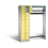 C+P Offene Garderobe Serie 8070, H1950xB1410xT480mm