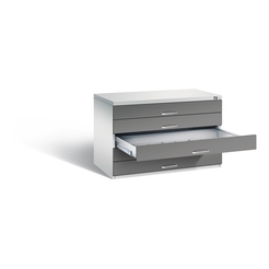 C+P Flachablageschrank Serie 7100_7200, H760xB1100xT765mm