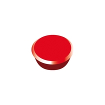 ALCO Magnet, rund, Ø: 13 mm, 7 mm, Haftkraft: 100 g, rot (10 Stück)