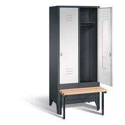 C+P Garderobenschrank Classic, H1850xB810xT500mm