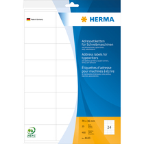 HERMA Adress-Etiketten, A4