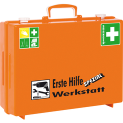 SÖHNGEN® Erste-Hilfe-Koffer SPEZIAL/0360111, orange, Werkstatt; B40xH30xT15 cm