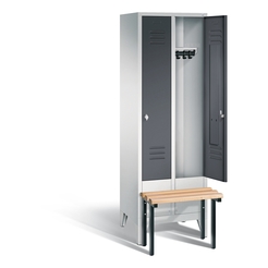 C+P Garderobenschrank Classic, H1850xB610xT500mm