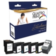 5er Multipack Kompatible Tintenpatrone für CANON PG-510 + CL-511 BK : 3* 15 ML - CL : 2* 15 ML