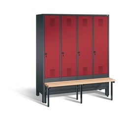 C+P Garderobenschrank Evolo, H1850xB1590xT815mm