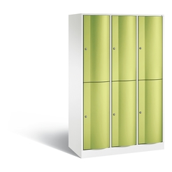 C+P Spind doppelstöckig Resisto, H1950xB1148xT540mm