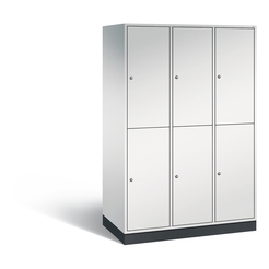 C+P Spind doppelstöckig XL Intro, H1950xB1220xT590mm C+P Spind doppelstöckig XL Intro, H1950xB1220xT590mm