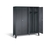 C+P Schwarz-Weiss-Spind Classic, H1850xB1590xT500mm