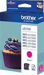 brother Tintenpatrone/LC123M magenta