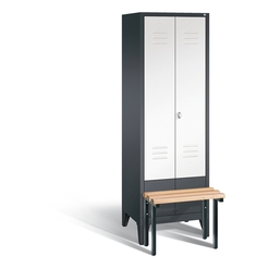 C+P Garderobenschrank Classic, H1850xB610xT500mm